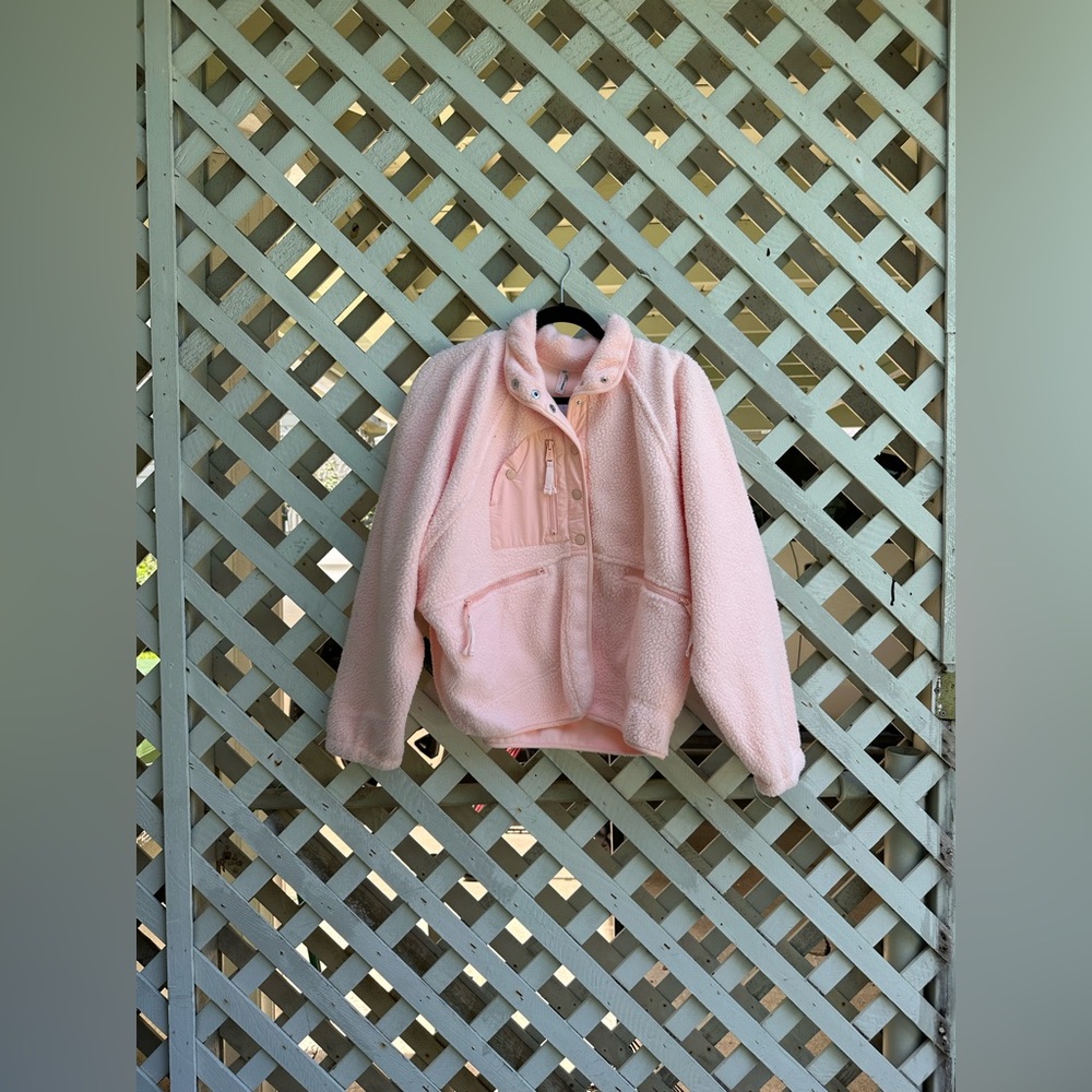 Free People Hit The Slopes Fleece Jacket - Picture 3 of 5